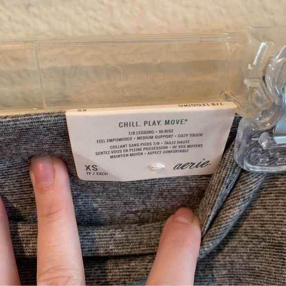 NWT AERIE Chill. Play. Move. 7/8 Leggings - Picture 6 of 7